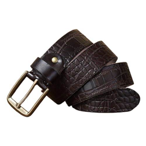 Ceinture en cuir véritable pour homme idéale pour jeans et pantalons