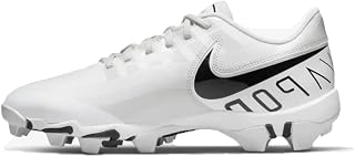 Vapor Edge Shark Men's Football Cleat (us Footwear Size System, Adult, Men, Numeric, Medium, Numeric 8 Point 5), White/Black-LT Smoke Grey
