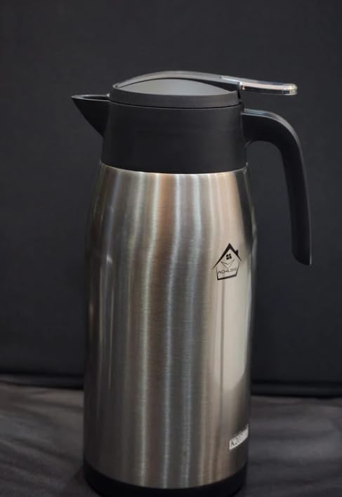 Generic Stainless Steel Insulated Thermos 8 Hours Heat & Cold Retention (K-207-1.6 L)