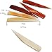 Longdex Burnisher 3.15Inch/8cm Polishing Agate Knife for Gold and Sliver Scraping Knife