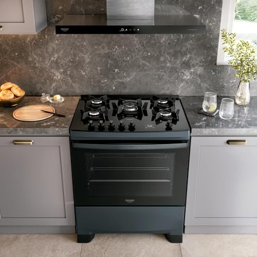 Fogão Supreme Timer Glass 5Q Titanium