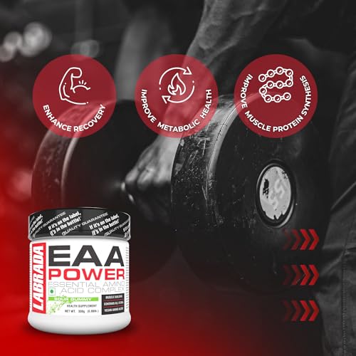 Image of Labrada EAA Power | Sour Gummy Flavor | Essential Amino Acid Complex | Sugar-Free | Supports Muscle Recovery | Enhances Performance & Endurance | 300g