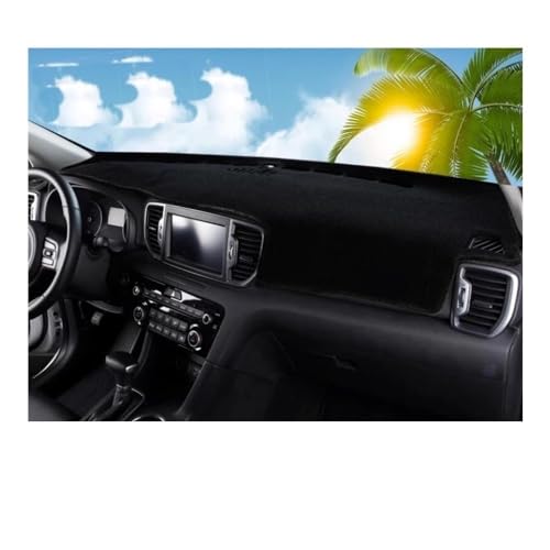 Tapis de tableau de bord Kia KX5 2016 2017 2018 2019 2020 bâche habitacle