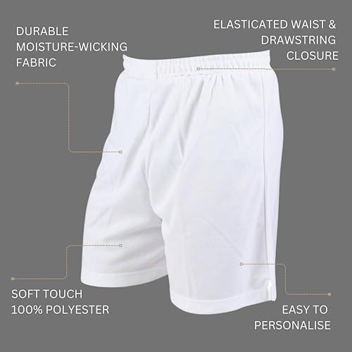 Precision Attack Shorts Adulto Blanco miniatura 2