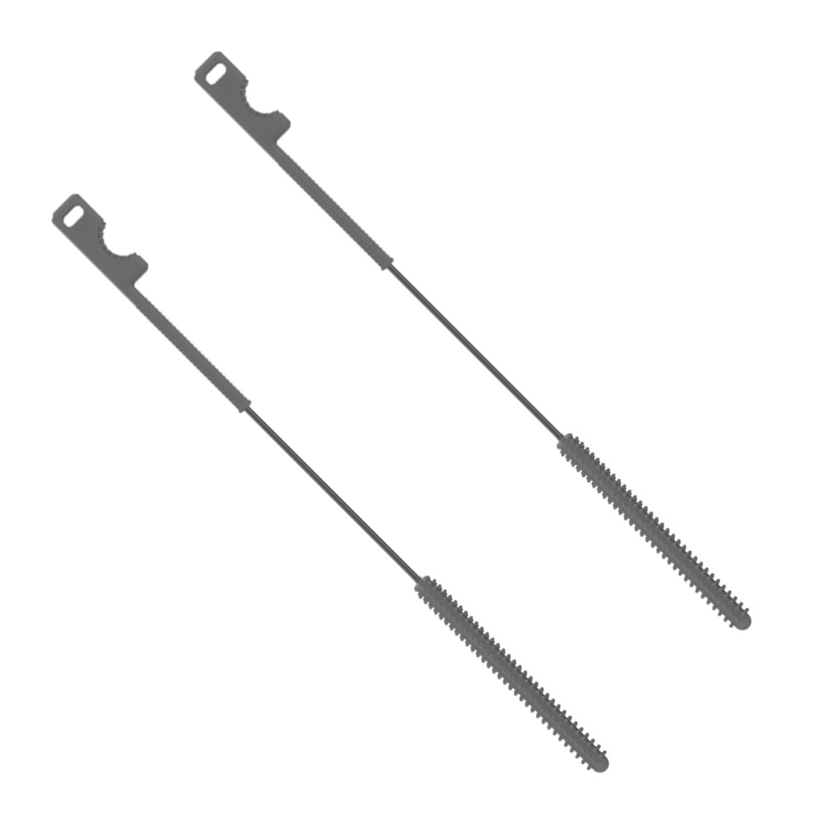 Head Silicone Straw Scrubber 0.8mm & 1mm Fine Bristles Ideal for Hard to Reach Areas Double Ended Straw Brush