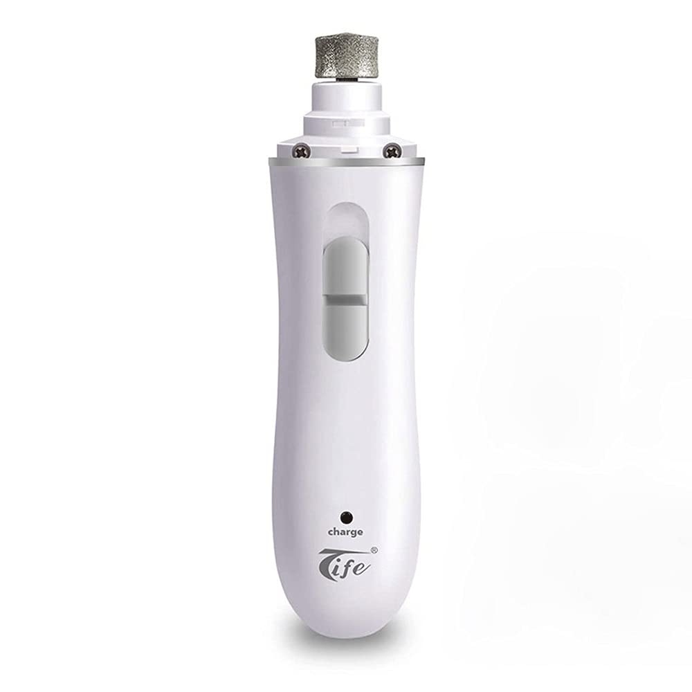 Molinillo de clavo para perros, recortador de clavos de mascota eléctrica recargable USB para aseo de pájaros Pata suave y sin dolor Recortador Clipper Clipper para perros pequeños y medianos