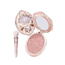 Flower Knows Strawberry Rococo Embossed Blush+Blush Brush Set