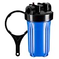 iSpring HB18B Water Filter Housing 4.5X10 in. 1-in. NPT Ports Heavy Duty