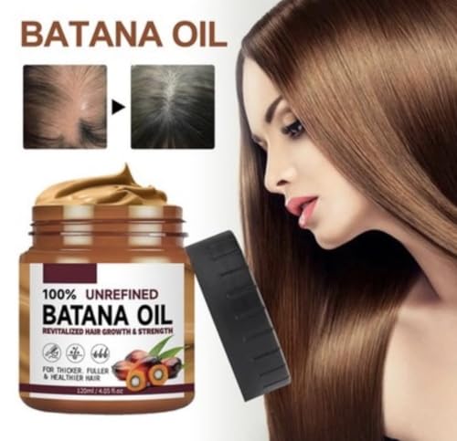 Raw Batana Oil for Hair Growth - Strengthens & Moisturizes