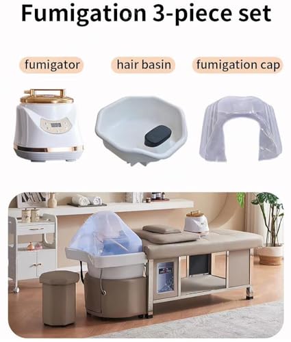 Image of Shampoo Bed, Salon Head Spa Equipment Massage Table, Thai Hair Washing Shampoo Bed
