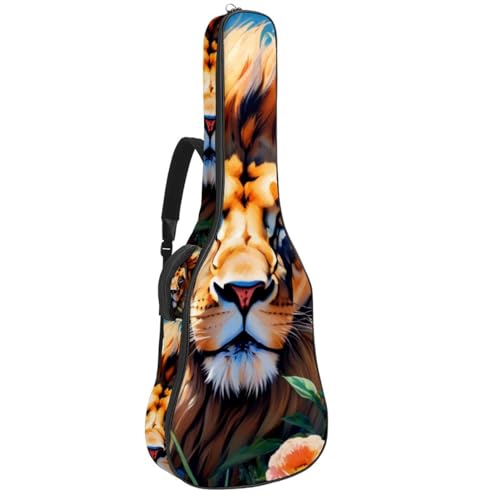 Sac à dos pour guitare acoustique housse étanche avec poches pour protéger votre instrument