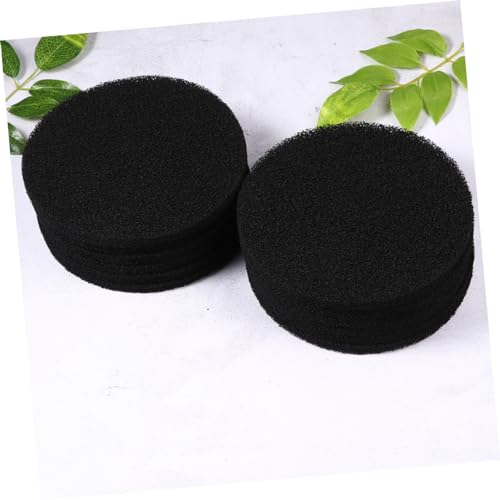 Veemoon 10 Pcs Elemento de filtro de carvão ativado material de filtro de ar tampa do cesto de lixo