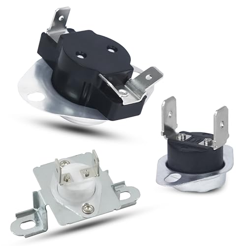 AZ4U 3 Pack 6931EL3003D Dryer Element Thermal Fuse & 6931EL3001F Thermostat 6931EL3002M Blower Thermostat Replacement for LG and Kenmore Dryer Models PS3530485 DLE5955W DLEX3470V DLE2301W Etc