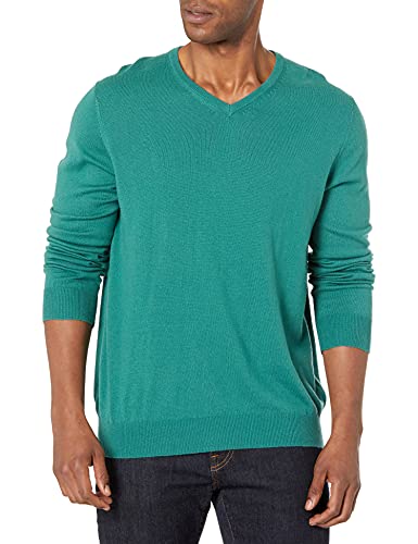 IZOD Men's Fieldhouse V-Neck Solid 12 Gauge Sweater