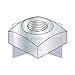 1 1/4-7 Regular Square Nuts | Steel | Zinc (Quantity: 20)