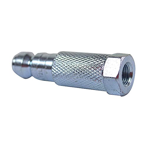 Interstate Pneumatics CPA4VT2L 1/4-Inch FPT Automotive Recapper Coupler Plug - Longer Version 50mm Length - PACK of 2 by Interstate Pneumatics - Image 4