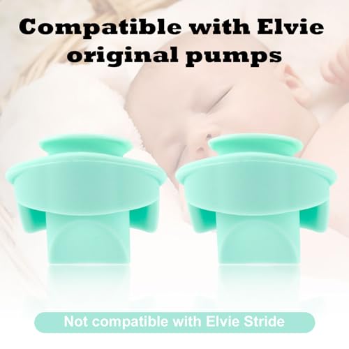 4 válvulas de silicona para extractor de leche compatible Elvie miniatura 2