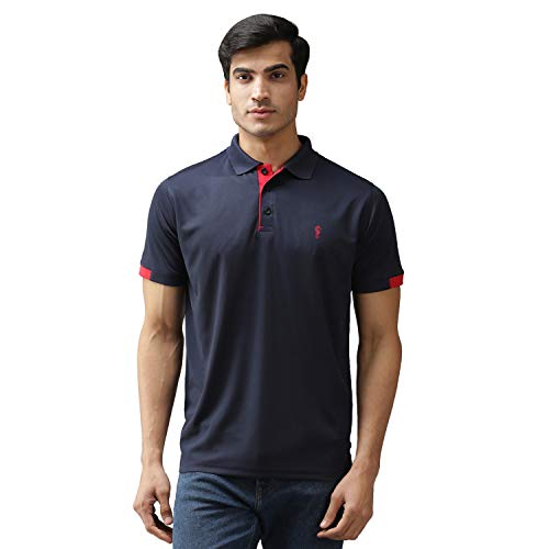 Image of EPPE Polo Collar T-Shirt for Men | Polyester Half Sleeve Stylish Casual Wear | Regular & Dry Fit | Summer Tee.