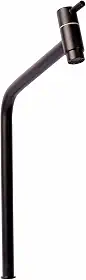 TKLA Torneira para Banheiro Link Bica Alta 45 Acabamento Preto Fosco Luxo Metal Inox Lavabo Lavatorio Fria