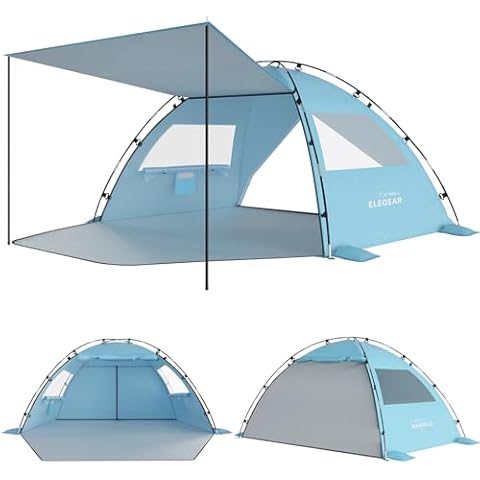 Elegear Beach Tent Sun Shelter Cover