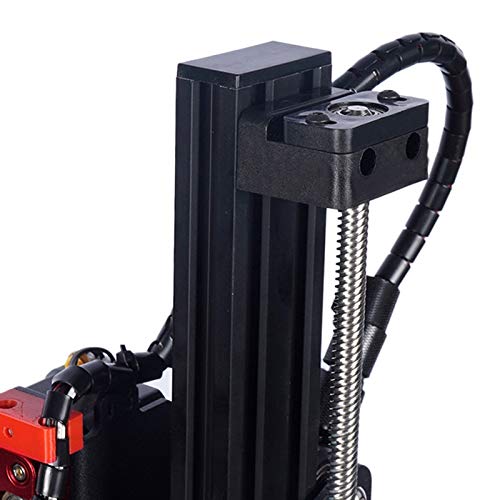 Z-Achsen Leitspindel-Halterung Für 3D-Drucker - Verstellbar, Für CR10, Ender-3, T8-Schraube - Aluminium, Schwarz
