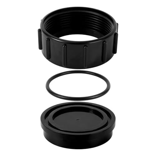 Fukaisu 520670 Acid Washing Kit Replacement for Pentair IntelliChlor Salt Chlorinator IC60 IC40 IC20 IC15 Salt Cell Cleaning Cap with O-Ring and Plastic Gasket for Pool Scale Removal & Maintenance