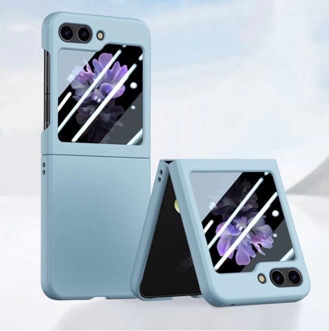 Image of MIDOS Back Cover Compatible with Samsung Z Flip 6 Silicone Case Full Protection Shock Proof Case for Samsung Galaxy Z Flip 6 (C Green)