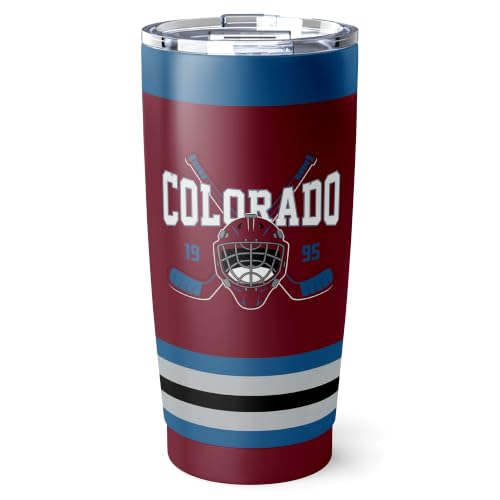 Image of ANTKING Colorado Tumbler 20oz Custom Name Number Travel Mug Gifts | Stainless Steel Insulated Coffee Cup for Men Women