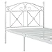 Modway Cottage Modern Farmhouse Metal Twin Platform Bed in White
