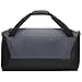 Nike Brasilia Training Medium Duffle Bag, Durable Nike Duffle Bag for Women & Men with Adjustable Strap, Flint Grey/Black/White