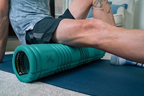 TriggerPoint Grid 2.0 rouleau en mousse bleu sarcelle massage dos - 4