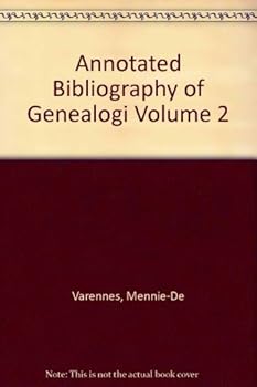 Hardcover Annotated Bibliog Genealog Vol 2 Book
