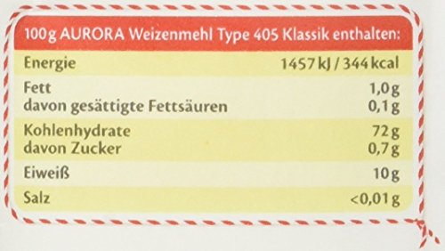 Aurora Weizenmehl Type 405 Klassik, 1kg