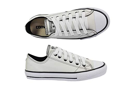 TENIS ALL STAR COURO UNISSEX (37, BRANCO COURO)