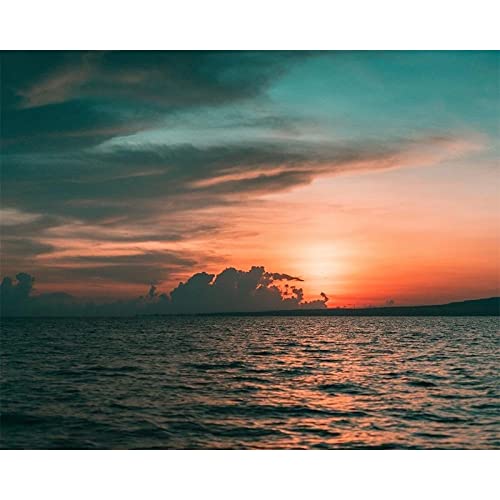 Peinture diamant 5d complet contre le stress broderie xxl coucher soleil