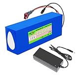 SSCYHT 72V Lithium Battery 72V 20Ah 15Ah 30Ah 35Ah 15Ah Lithium-ion Battery 72V Replacement Battery 72V Li-ion Battery for 250W - 2200W Motors with Charger and BMS,72v12ah t Plug