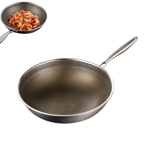 Wok cuadrado antiadherente de titanio 13.39 in miniatura 1