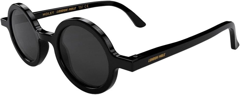 LONDON MOLE® Moley sunglasses | Cool round shaped glasses | Men’s Women’s Unisex | Spring hinges - Image 3