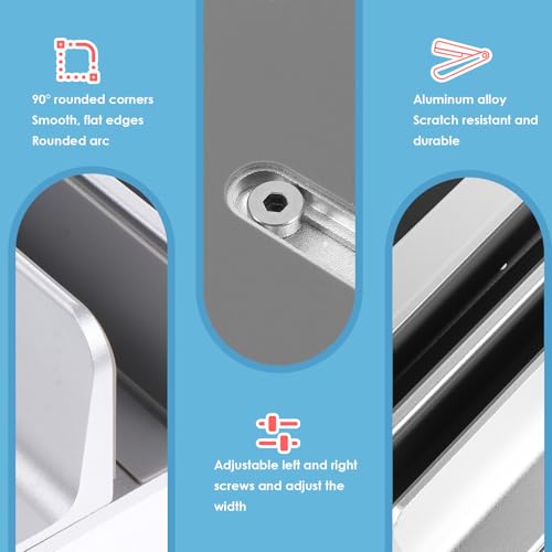 Soporte Vertical para Laptop Homoyoyo en Aluminio Plata miniatura 4