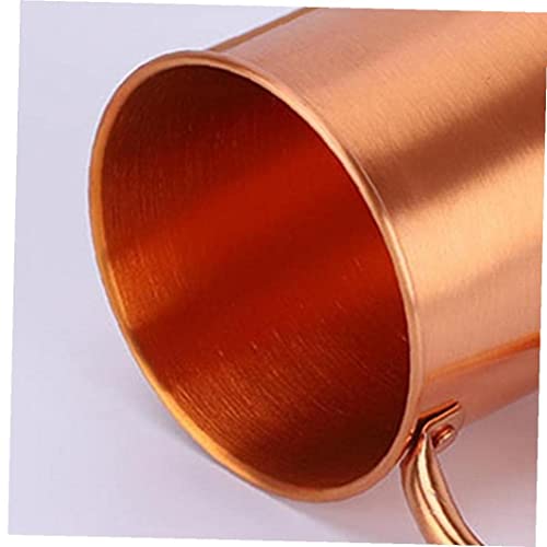 zalati Moscow Mule Mug Pure Copper Without Inside Liner for Cocktail Coffee Beer Milk Water