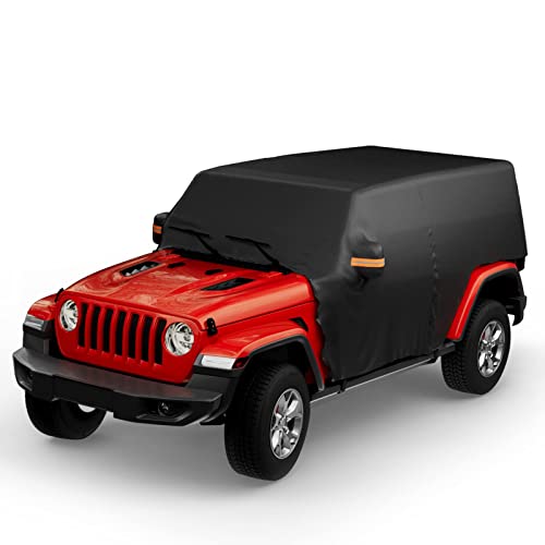 Water-Resistant Cab Cover Compatible with Wrangler JL Unlimited 4 Door ...