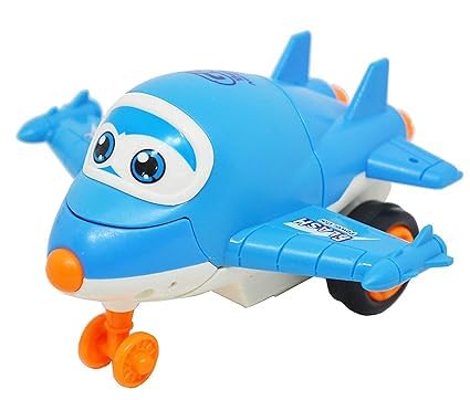 Sharma Enterprise Super Aeroplane Wings Toy for Kids,360 Degree Rotate Pull & Push Back Deformation Airplane Robot Transforming Mini Aeroplane(Colour May Vary as per Availability) (B0D56LKNFT) Amazon Price History, Amazon Price Tracker