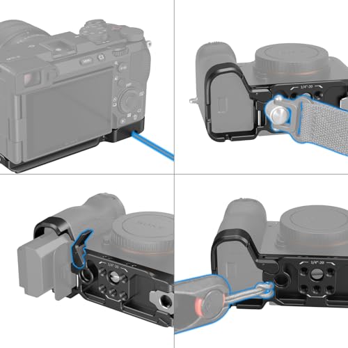 Plaque de base Sony A7C II compatible Arca avec prise QD 4438