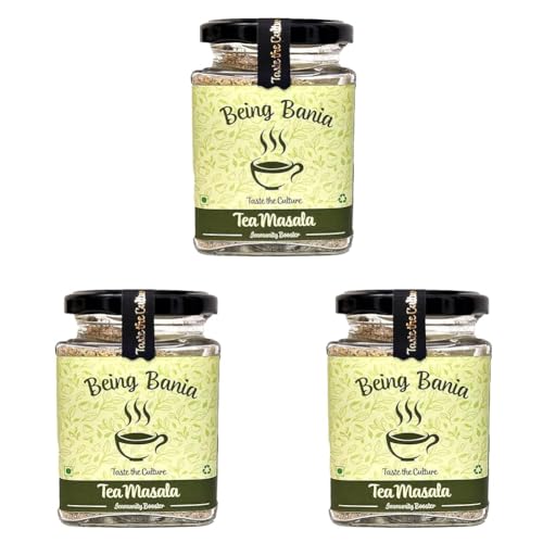 Image of Tea Masala Powder for Authentic Masala Chai | 7+ Spices | Immunity Booster & Taste Enhancer (Pack of 3)