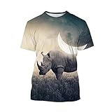 Photo Gallery juggo t-shirt unisex stampate in 3d, magliette estive leggere traspiranti a maniche corte casual con stampa di grandi rinoceronti for uomo donna (color : c, size : 6xl) Photo Gallery juggo t-shirt unisex stampate in 3d, magliette estive leggere traspiranti a maniche corte casual con stampa di grandi rinoceronti for uomo donna (color : c, size : 6xl)