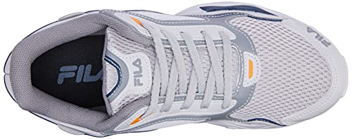 Tênis Interceptor, FILA, Masculino, Prata/Marinho/Laranja, 41
