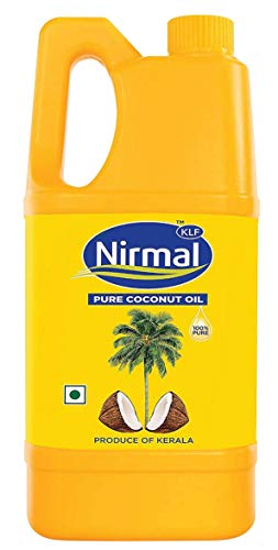 Image of KLF Nirmal 100% Pure Coconut Oil, 1L Jar + KLF Nirmal 100% Pure Coconut Oil Jar, 500 ml