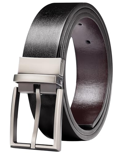 Mens Reversible Leather Belt, 1.26