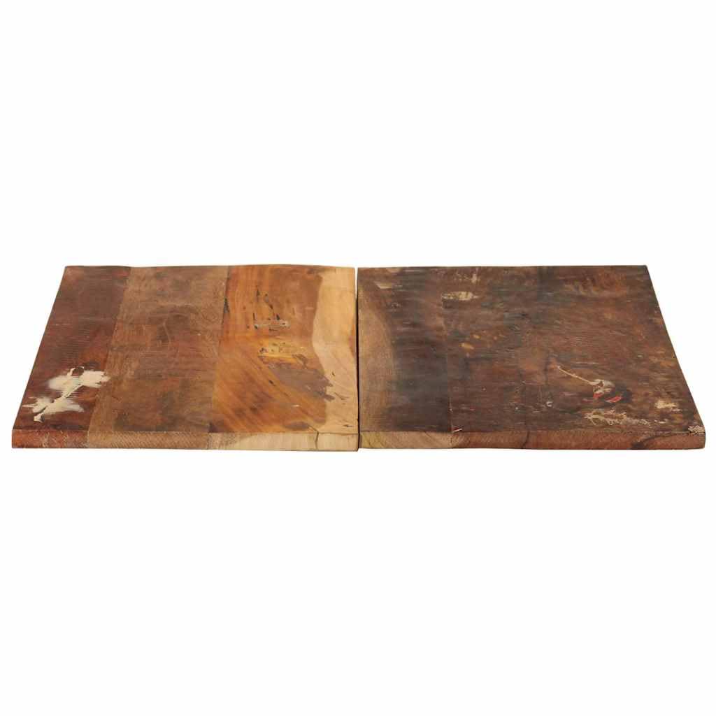 Piano Tavolo Rettangolare 70x60 cm Legno Massello Recuperato