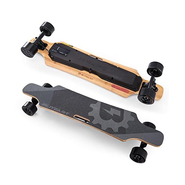 Blitzart 38″ Hurricane Electric Longboard Electronic Skateboard 18mph 350w brushless Motor
